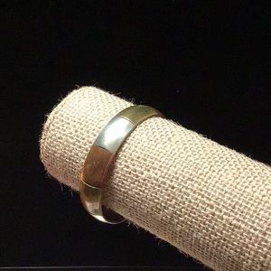 Vintage Tricolor Striped Bangle Bracelet